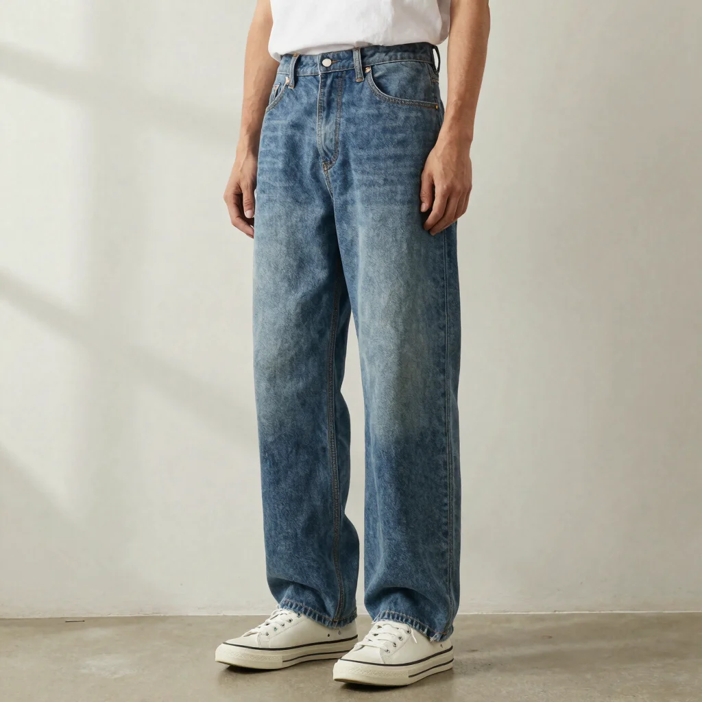 What Makes Baggy Jeans Feel Balanced