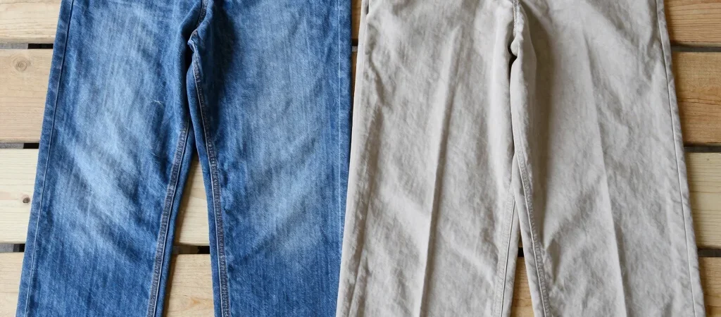 Baggy Jeans and Wide-Leg Pants Differ